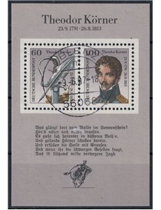 GERMANIA BRD 1991 Theodor Körner BF us