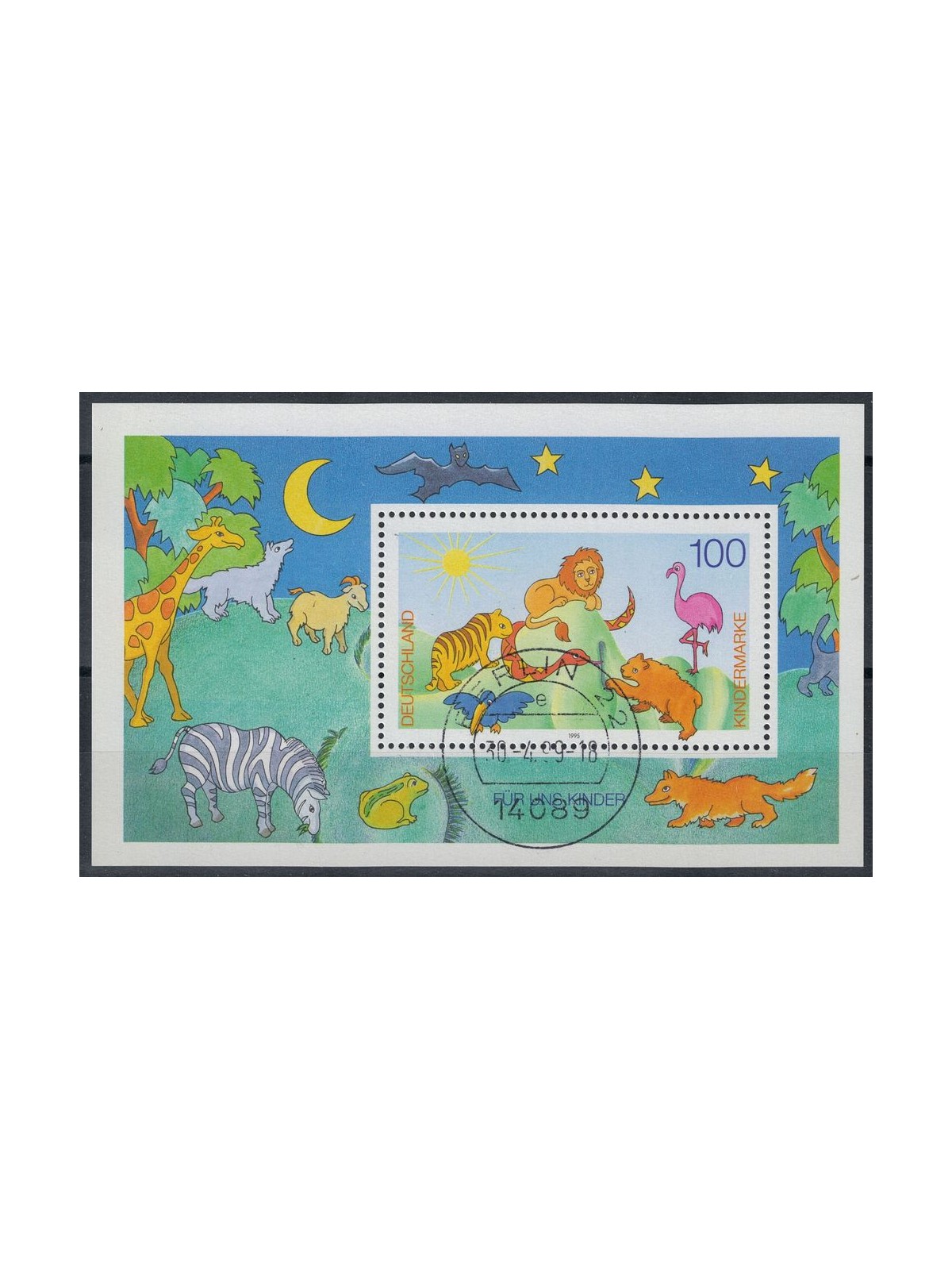 GERMANIA BRD 1995 Per noi bambini BF us