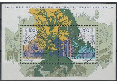 GERMANIA BRD 1997 Protezione delle foreste BF us