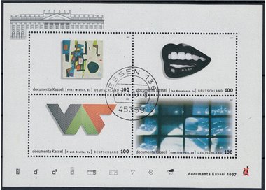 GERMANY BRD 1997 Documenta Kassel s/s us