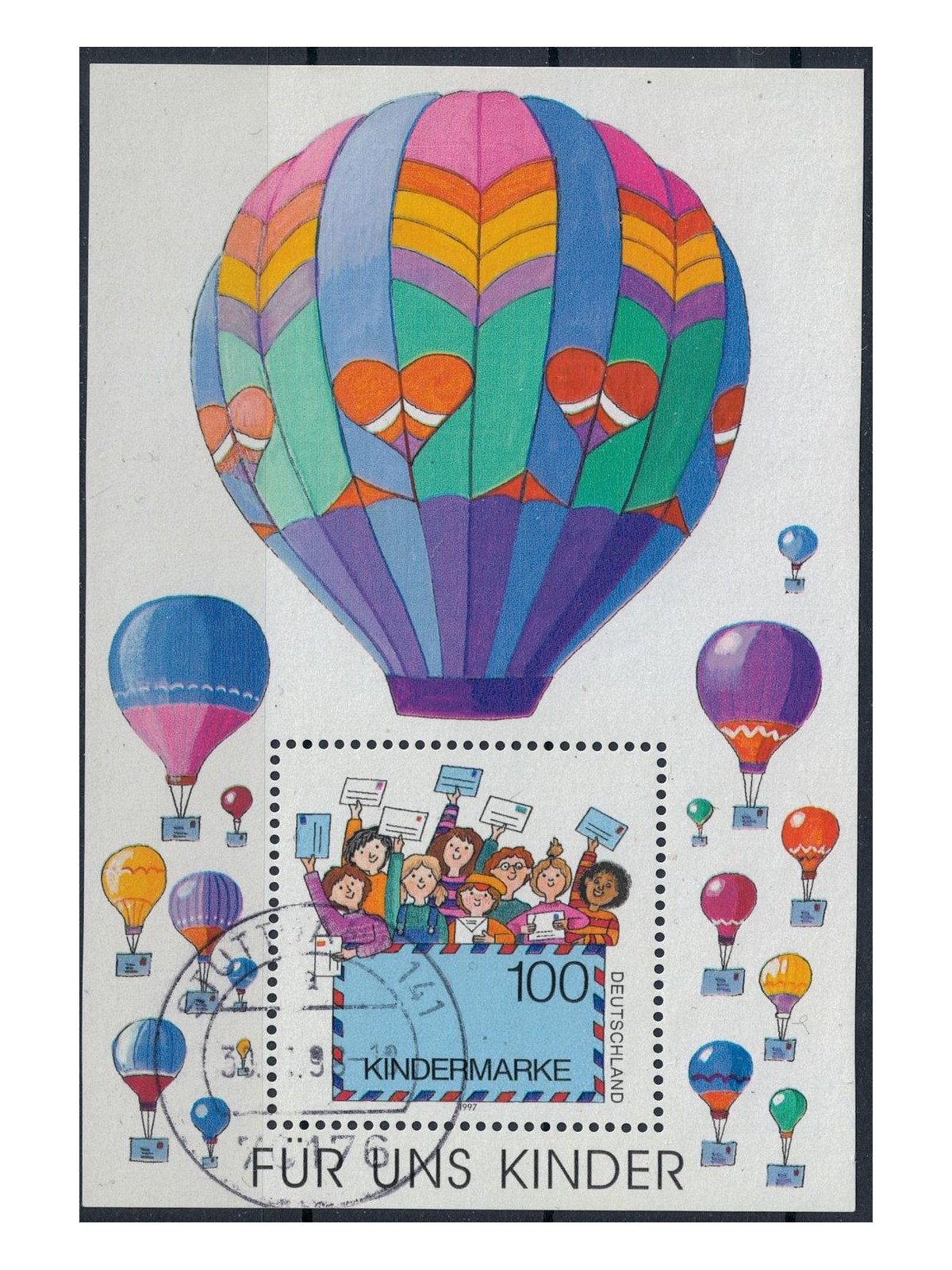GERMANIA BRD 1997 Per noi bambini BF us