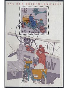 GERMANY BRD 1997 Stamp Day s/s us