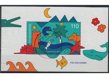 GERMANIA BRD 1998 Per noi bambini BF us