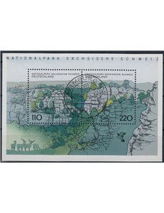 GERMANY BRD 1998 National and nature parks s/s us