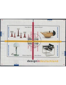 GERMANY BRD 1998 Design in Germany s/s us