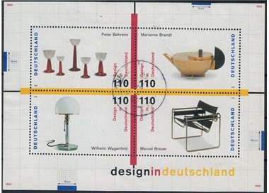 GERMANIA BRD 1998 Design in Germania BF us