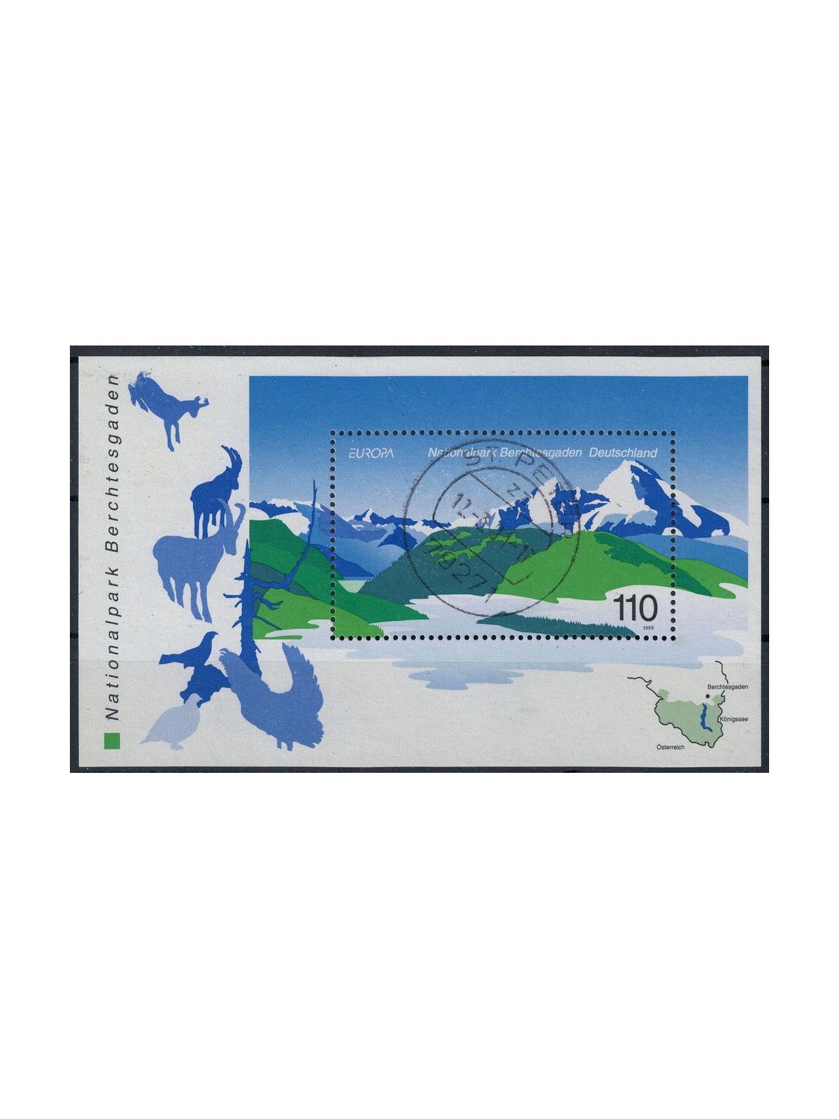 GERMANIA BRD 1999 Europa BF us