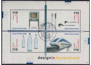 GERMANY BRD 1999 Design in Germany s/s us