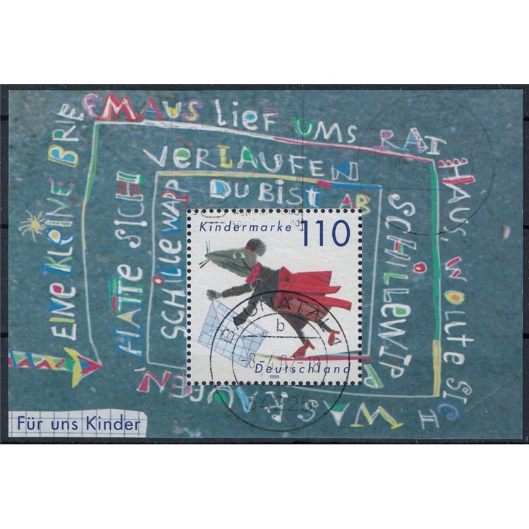 GERMANY BRD 1999 For us children s/s us