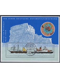 GERMANY BRD 2001 Antarctic explorations 1 s/s us
