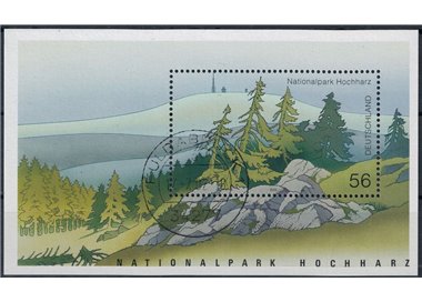 GERMANY BRD 2002 National and natural parks 1 s/s us