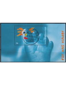 GERMANY BRD 2002 For us children 1 s/s us