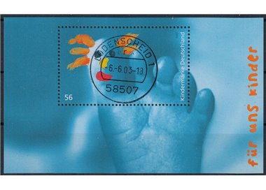GERMANY BRD 2002 For us children 1 s/s us