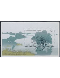 GERMANY BRD 2003 National and nature parks 1 s/s us