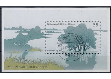 GERMANY BRD 2003 National and nature parks 1 s/s us