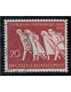 GERMANIA BRD 1955 Esodo dall'est us