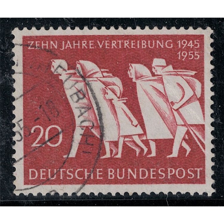 GERMANIA BRD 1955 Esodo dall'est us