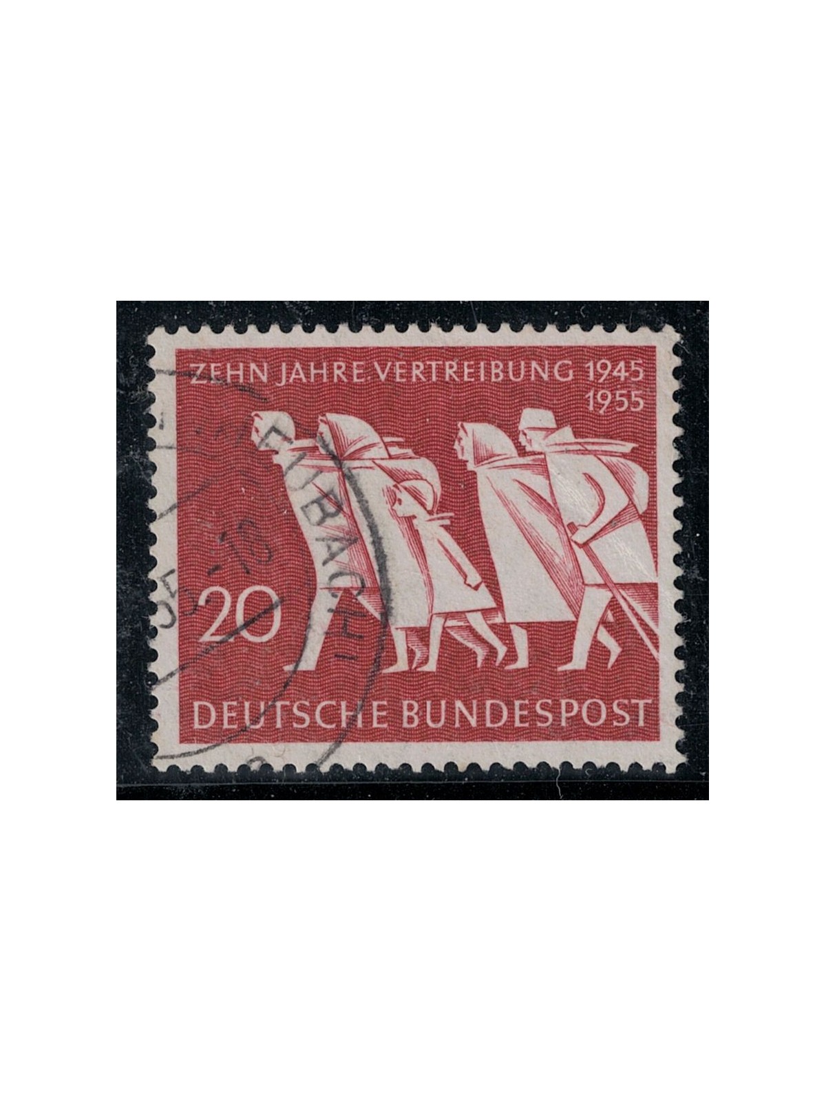 GERMANIA BRD 1955 Esodo dall'est us