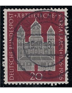 GERMANIA BRD 1956 Chiesa di Maria Laach us