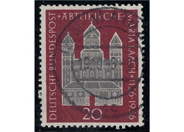 GERMANIA BRD 1956 Chiesa di Maria Laach us