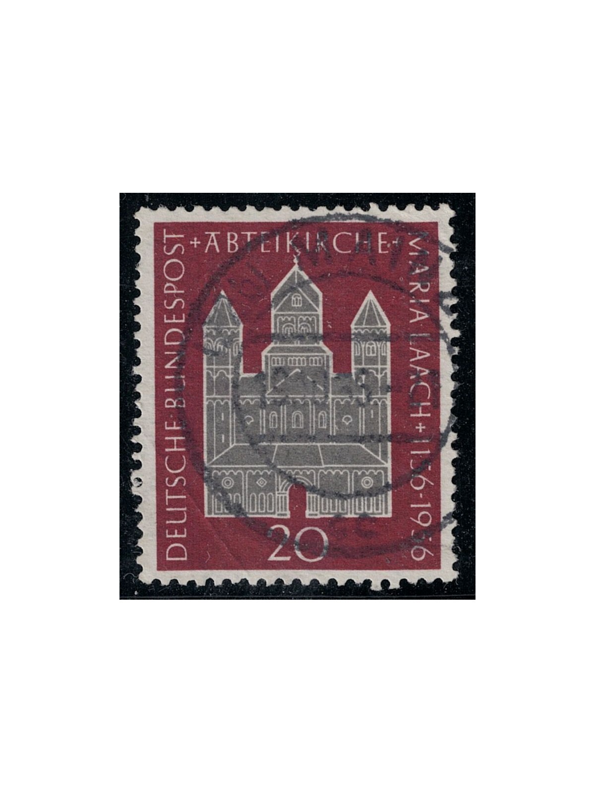 GERMANY BRD 1956 Church of Maria Laach us