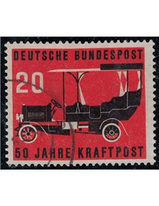 GERMANY BRD 1955 Postal car service us