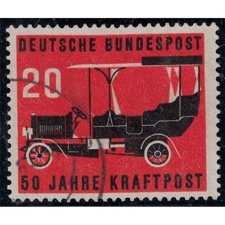 GERMANY BRD 1955 Postal car service us