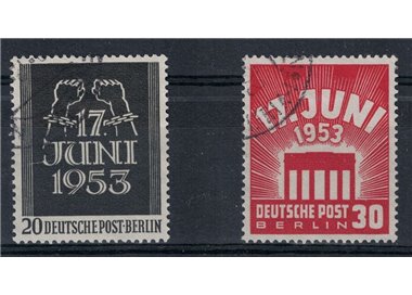 BERLIN 1953 Uprising of 17 June 2v used