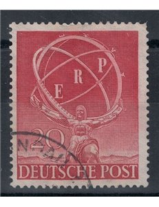 BERLINO 1950 In onore dell'E.R.P.  us