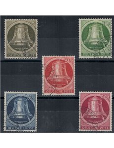 BERLIN 1952 Liberty Bell 5v us