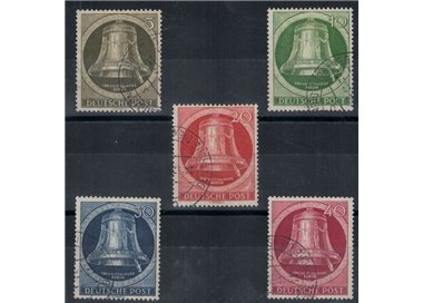 BERLINO 1952 Campana della libertà 5v us