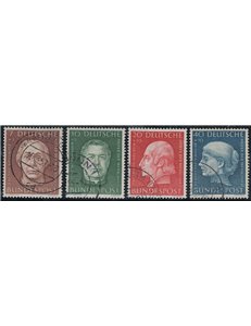 GERMANY FRG 1954 Charity 4v used