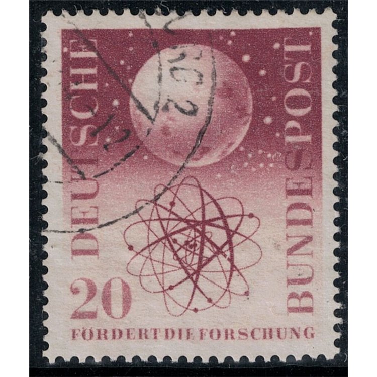 GERMANY BRD 1955 Propaganda for scientific research us