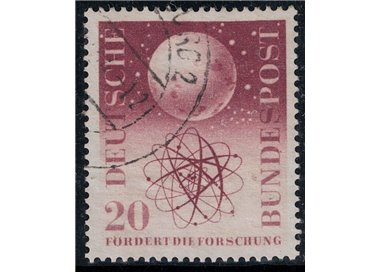 GERMANY BRD 1955 Propaganda for scientific research us