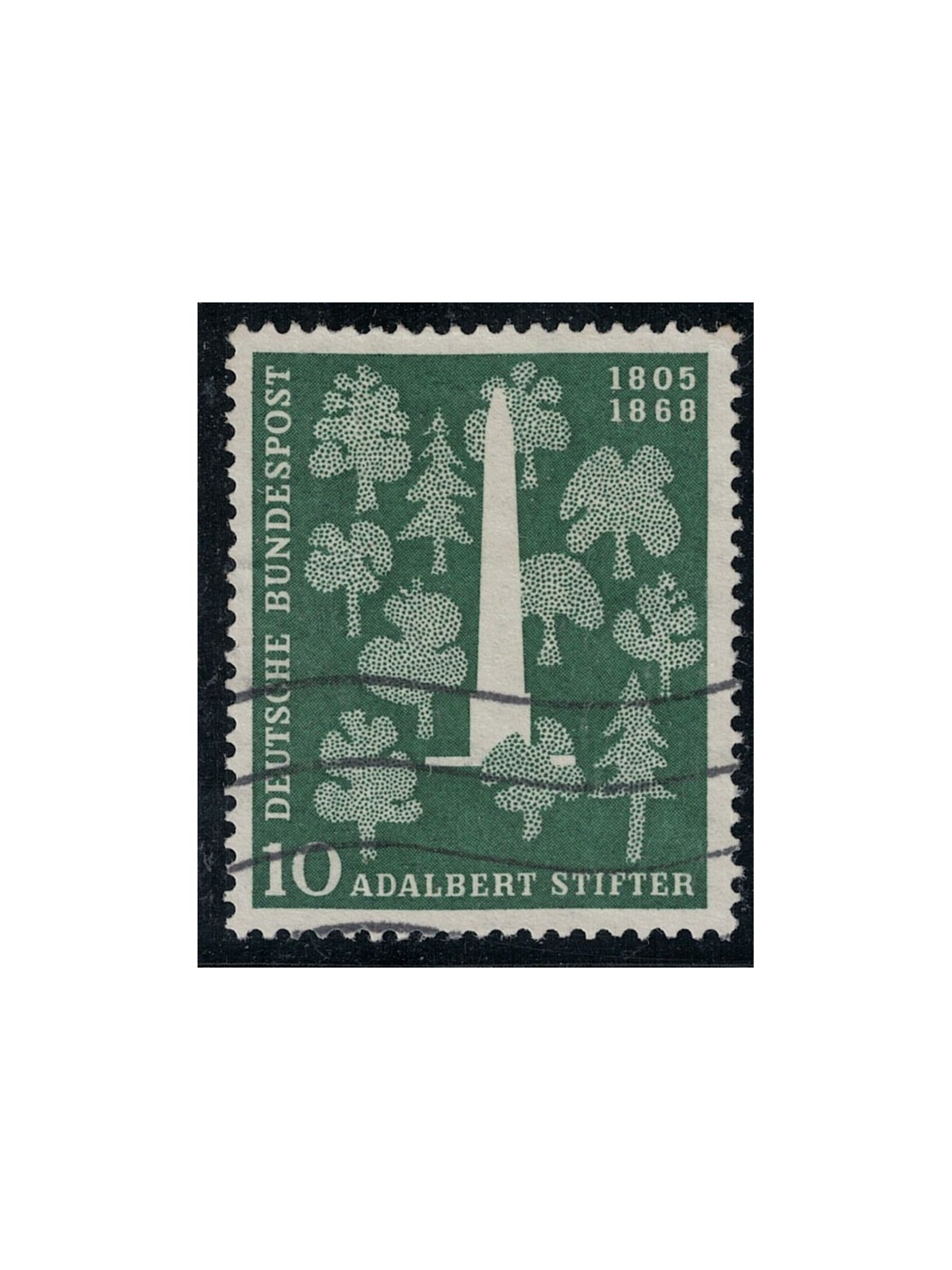 GERMANY BRD 1955 Adalbert Stifter us