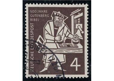 GERMANIA BRD 1954 Bibbia di Gutenberg us