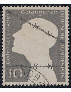 GERMANY BRD 1953 US prisoners of war