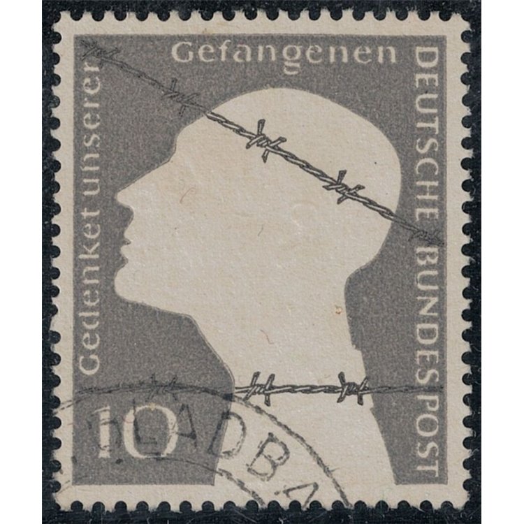 GERMANIA BRD 1953 Prigionieri di guerra us