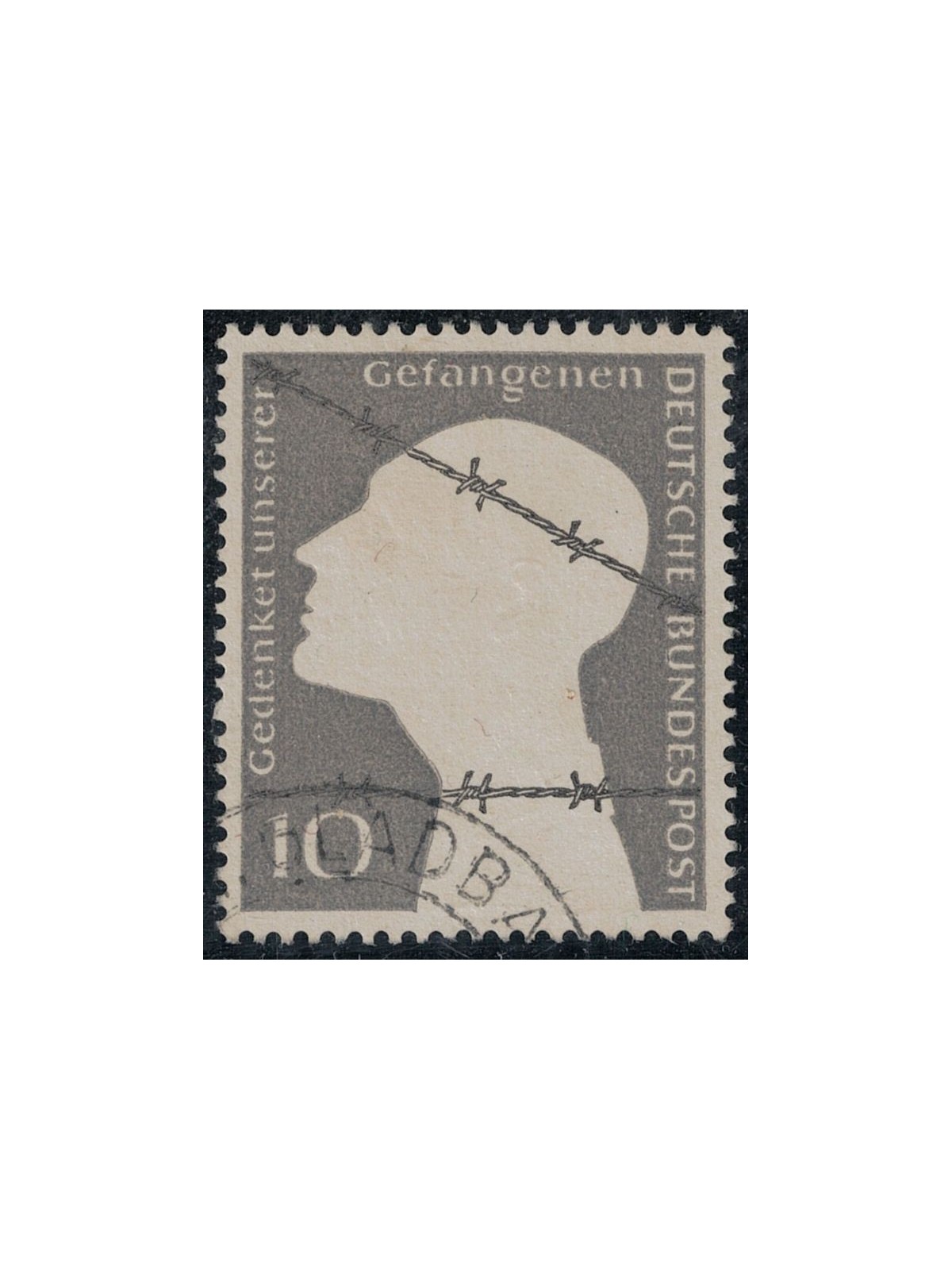 GERMANIA BRD 1953 Prigionieri di guerra us