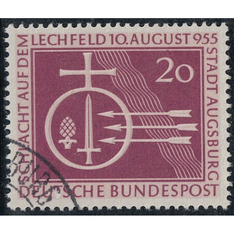GERMANY BRD 1955 Battle of Lechfeld us