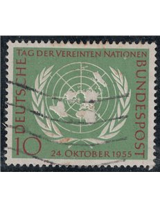 GERMANIA BRD 1955 Giornata delle Nazioni Unite us