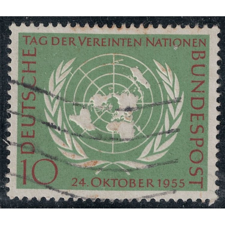 GERMANIA BRD 1955 Giornata delle Nazioni Unite us