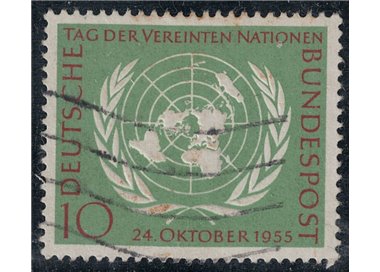 GERMANY BRD 1955 United Nations Day us
