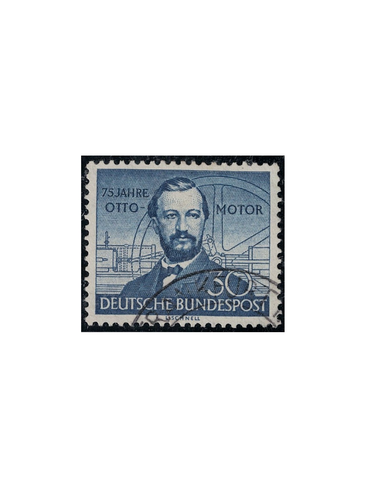 GERMANY BRD 1952 Nikolaus Otto us