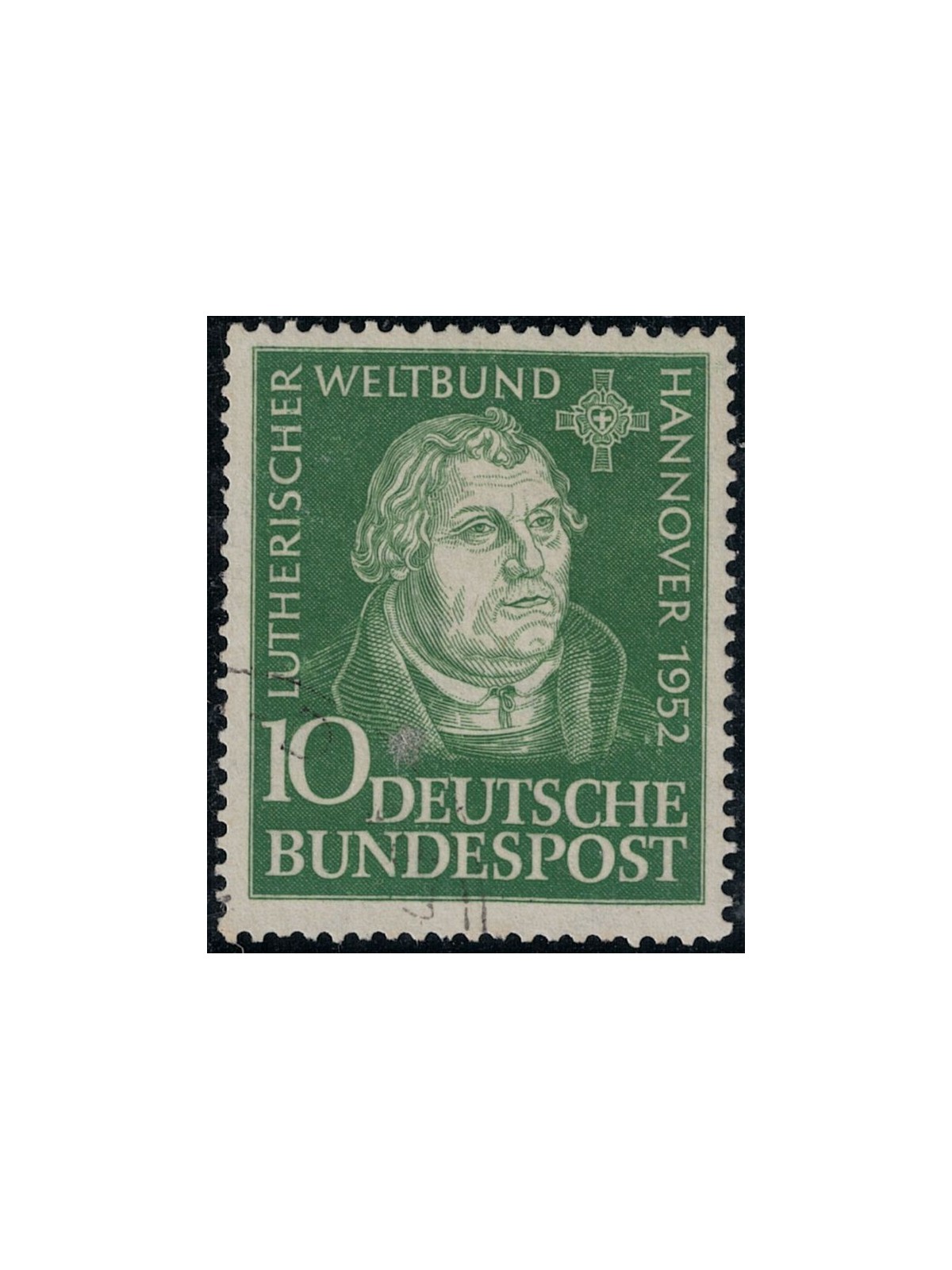 GERMANIA BRD 1952 Congresso luterano di Hannover us