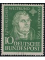 GERMANIA BRD 1952 Congresso luterano di Hannover us