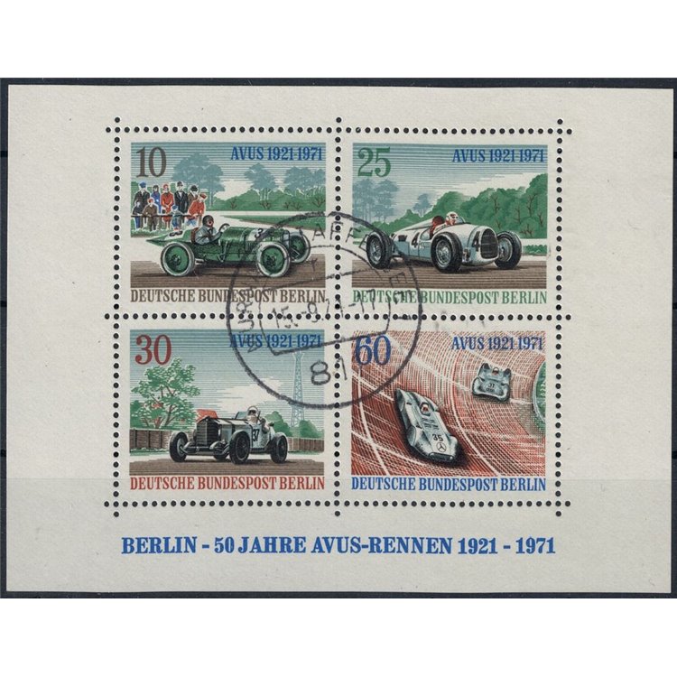 BERLINO 1971 Corse automobilistiche ad Avus 1 BF us