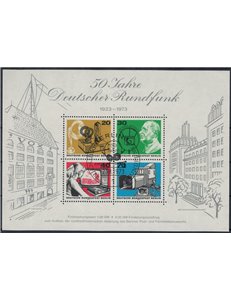 BERLIN 1973 Fiftieth anniversary of German Radio 1 s/s us