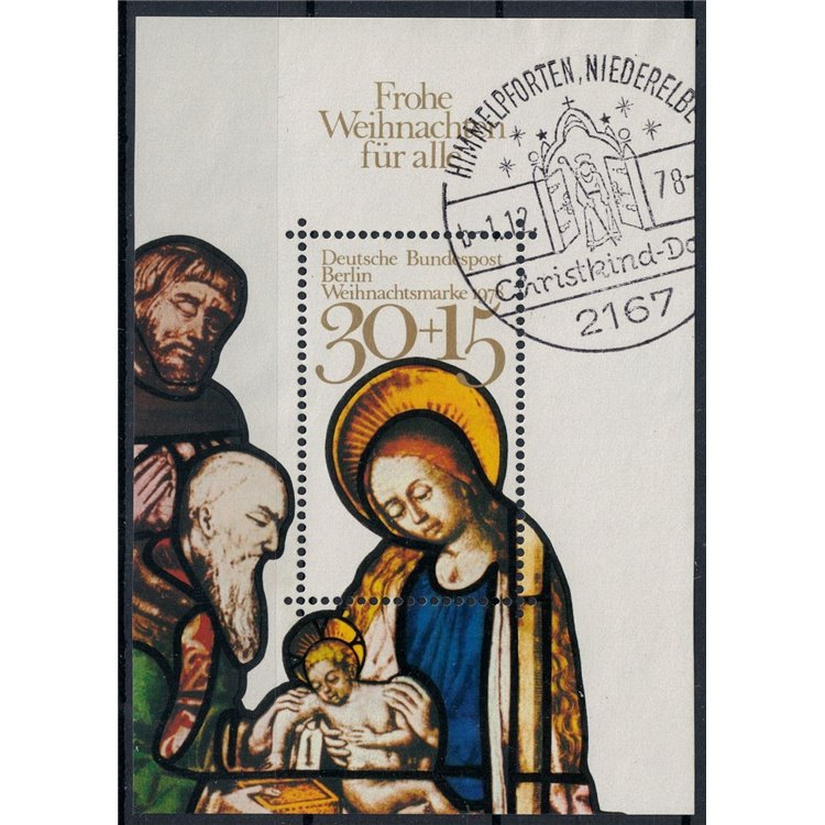 BERLINO 1978 Natale 1 BF us