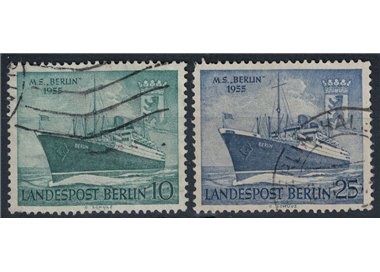 BERLINO 1955 Varo della nave Berlin 2v us